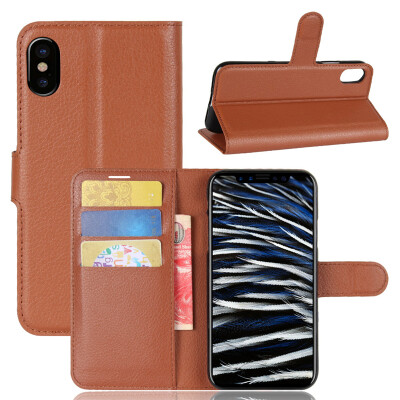 

GANGXUN iPhone 8 Case High Quality PU Leather Flip Cover Kickstand Anti-shock Wallet Case for iPhone 8