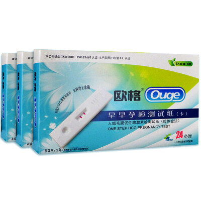 

Ogg early pregnancy test paper (card) 1 * 3 test pregnancy early pregnancy test pregnancy test paper