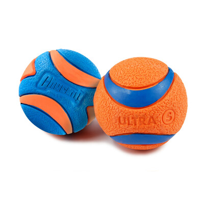 

Petmate small two loaded rubber ball bouncy ball imported dog toy ball Teddy VIP toy