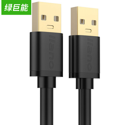 

Зеленая мощность (llano) USB-кабель мужской до общего 1-метровый USB-кабель для мобильного жесткого диска Кабель передачи данных USB2.0 для публичной передачи данных AM / AM-кабель черный