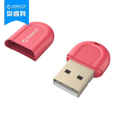 

ORICO BTA-408 Laptop Desktop Bluetooth Adapter 40 Bluetooth Receiver Audio Transmitter Red