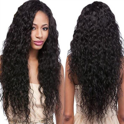 

3 Bundles natural Wave Hair Wet and Wavy Virgin Indian Hair Ocean Wave Human Hair Indian Virgin Hair nature Wave Black hair