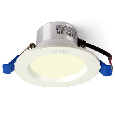 

Lorraine ROLin downlight LED ceiling light 3W25 inch bovine eyes ivory white one warm white light