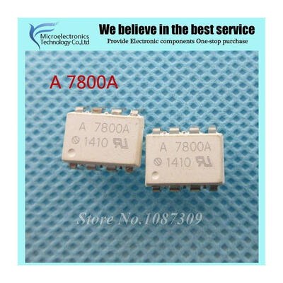 

5PCS free shipping A7800A 7800A HCPL7800A HCPL-7800 A7800 DIP-8 Amplifiers 4.5 - 5.5 SV 8 dB photoelectric coupler new original