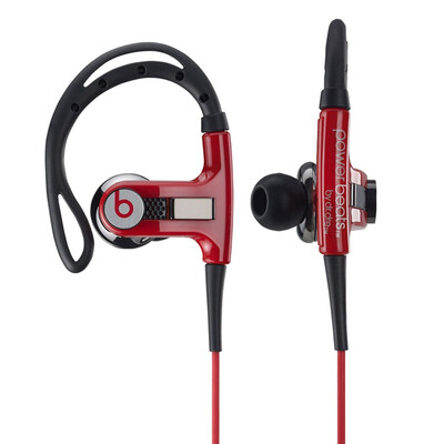 

Бит PowerBeats Двойной Power Trailer Ухо Спортивные наушники Red с Пшеницей MH632PA / A