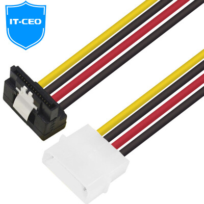 

IT-CEO V08SI D-type 4-pin to SATA serial hard drive / optical drive power cable adapter IDE to SATA large 4pin to 15pin