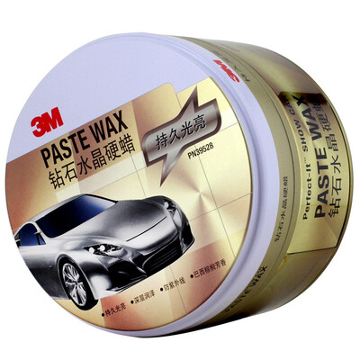 

3M Diamond Crystal твердый воск PN39528 с воском губки автомобиля воска защитный восковой полиролью обслуживание восковой полиролью покрытие воска новый автомобиль воска кристаллов коричневого цвета