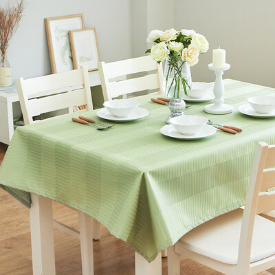 

Kam color Chinese kaleidoscope waterproof&oil-proof tablecloths anti-hot wash disposable garden tablecloth round table cloth table mat can be customized matte green 130 180cm