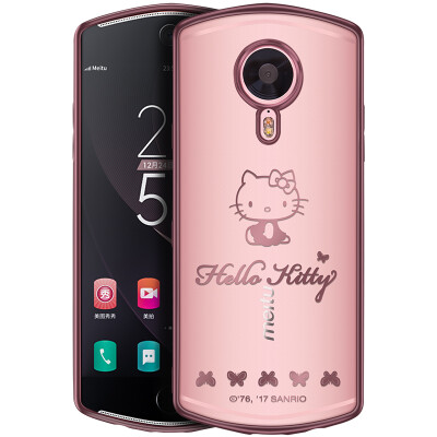 

Excellent Hello Kitty series Mito T8 phone shell / protective sleeve plating thin and light drop soft shell small naughty