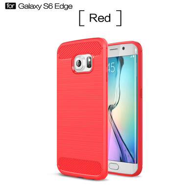 

GANGXUN Samsung Galaxy S6 Edge Case Anti-Slippery Scratch-Resistant Lightweight Soft Silicon Back Cover For Galaxy S6 Edge G925