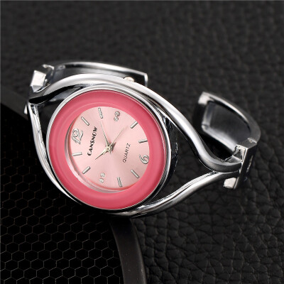 

Luxury Brand Women Quartz Silver Watch Metal Bracelet Wrist Watches Ladies Dress Clock