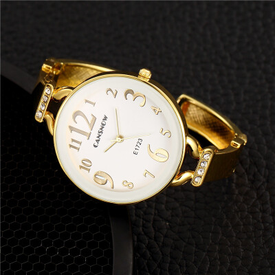 

2017 New Dress Women Watches Fashion Crystal Rhinestones Quartz Wristwatch Ladies Party Bracelet Bangle Casual Watch Hours