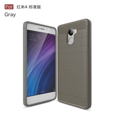 

Xiaomi Redmi 4 Case Anti-Slippery Scratch-Resistant Shockproof Lightweight Bumper Cover For Xiaomi Redmi 4 Standard