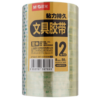 

Morning light M & G AJD97372 office stationery small tape 8mm50y457 meters 12 package