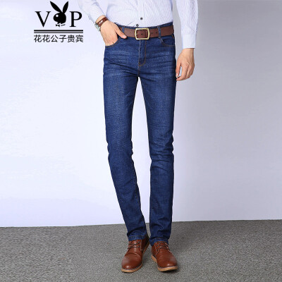 

Playboy VIP Collection Men Casual Flat-Front Jeans