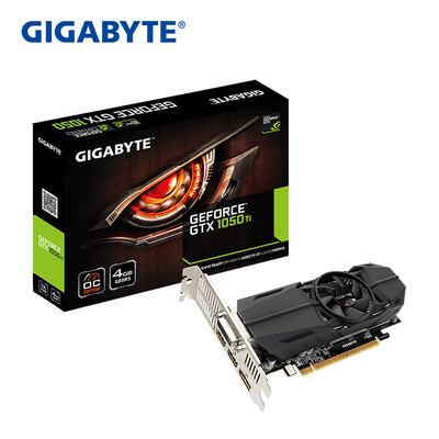 

Gigabyte GIGABYTE GTX 1050Ti OC Low Profile 4G 1303-1442MHz 7008MHz 4G 128bit GDDR5 graphics card