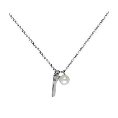 

Ms. Emporio Armani silver pearl necklace EG3314040