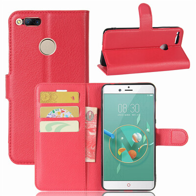 

GANGXUN ZTE nubia Z17 Mini Case PU Leather Magnetic Flip Wallet Card Cover for ZTE nubia Z17 Mini