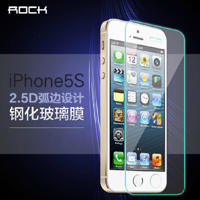 

[] Jingdong собственной Локк ROCK iPhone SE / 5S стальной мембраны Apple, iPhone5s / се взрывозащищенные стеклянная пленка HD защитная пленка