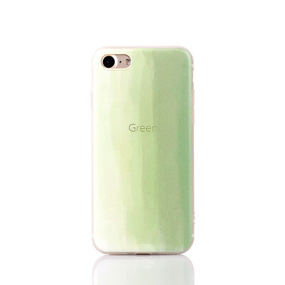 

Fashion Green Relief Painted Soft Silicone Tpu Back Cover Case For Apple Iphone 6 6s 7 Plus Case