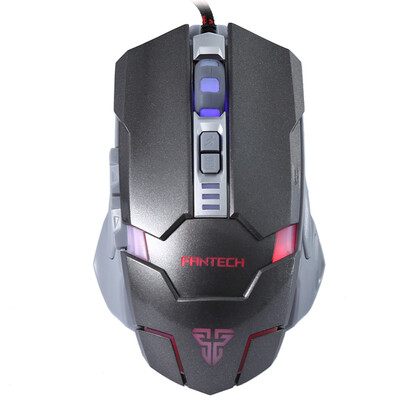 

Fantech Z2 3200DPI Optical 7D Проводная USB-игровая мышь (серый)
