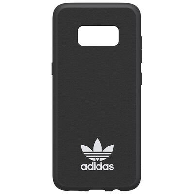 

адидас Adidas 28200 классической простота DROP скольжения ТП телефона случае сотовый телефон оболочка для Samsung S8 5,8 дюймовых черно-белого