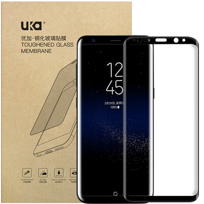 

Плюс отличный S8 + Plus стал фильм / 3D полного экрана полного охват поверхность / сотового телефон защитной пленки черного