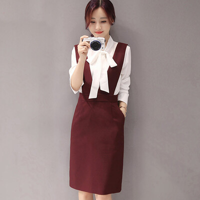 

A morning 2017 fall professional dress long-sleeved long temperament Slim high waist skirt female S71R0314A10XL black