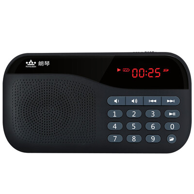 

Longines ROYQUEEN X5 portable card radio Walkman old mp3 music player phone mini stereo digital jukebox charm black