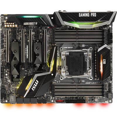 

MSI (MSI) X299 PRO GAMING CARBON AC Board (IntelX299 / LGA 2066)