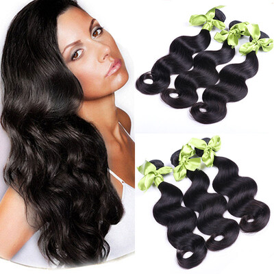 

Peruvian Virgin Hair Body Wave 7A Unprocessed 4 Bundles Peruvian Body Wave Virgin Peruvian Hair Bundles Wet And Wavy Human Hair