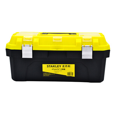 

Stanley Multi-function Double Plastic Removable Household Toolbox Parts Box PP Material 14" MC-14B-23
