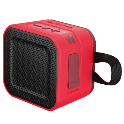 

Skullcandy BARRICADE MINI S7PBW-J584 Mini Portable Bluetooth Waterproof Speaker Sound Red Black