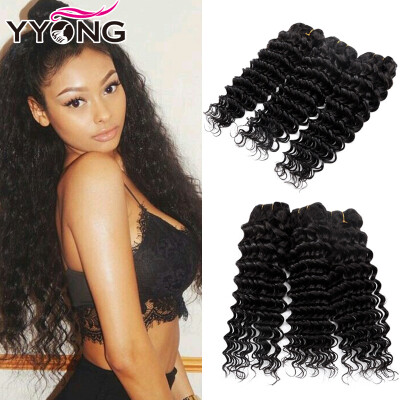 

Beautiful Deep Wave Malaysian Hair 3 Bundles YYONG Hair Company Malaysian Virgin Hair 3 Bundles 7A Grade Unprocessed Virgin Hair