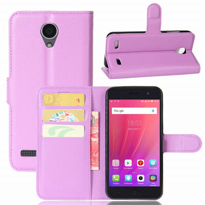 

GANGXUN ZTE Blade A520 Корпус из искусственной кожи Магнитный флип-кошелек для крышки ZTE Blade A520
