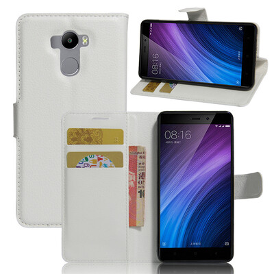 

GANGXUN Xiaomi Redmi 4 Чехол из высококачественной кожи PU с флип-обложкой Kickstand Anti-shock Кошелек для Xiaomi Redmi 4 Standar