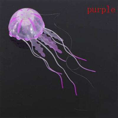 

Artificial Jellyfish Aquarium Decoration Glowing Effect Fish Tank Ornament Decor