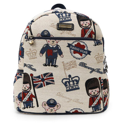 

Danny Bear DANNY BEAR heroes bear series women&39s shoulder bag DBWB155084-022L beige with blue
