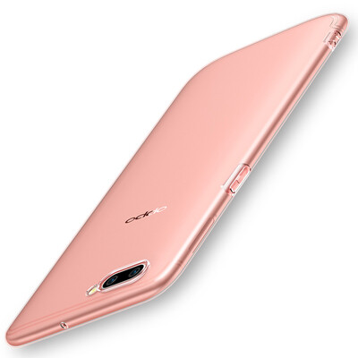 

ESR OPPO R11 Plus Phone Case Case All-inclusive Transparent Silicone Anti-Wrong Soft Case Primary Color Series Gel Red for -Oppo R11 Plus