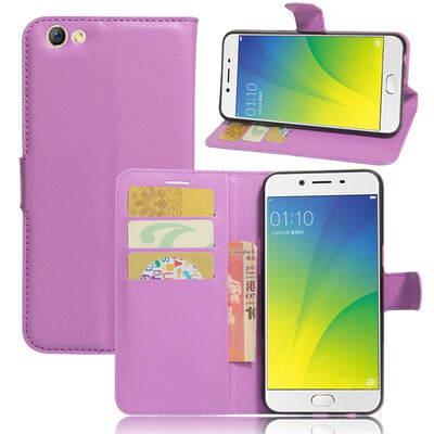 

GANGXUN Oppo F3 Plus Кожаный чехол из высококачественной кожи Кожаный чехол Kickstand Anti-shock Кошелек для Oppo R9s Plus