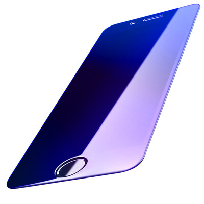

[2 шт. - полноэкранный анти-Blu-ray] товар Hyun iphone7 закаленная пленка Apple 7 анти-синий полноэкранный полный охват мобильного телефона фильм взрывозащищенный анти-отпечаток черный