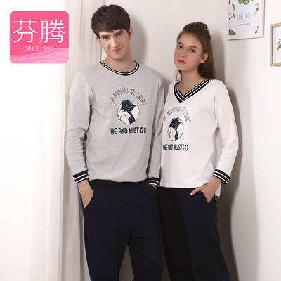 

Fen Teng FentENG Pajamas Pleasure Cute Casual Casual Home Set L9714286 Белый XL