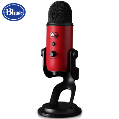 

Blue yeti snow monster USB professional condenser microphone computer mobile games live anchor singing shout Mai microphone universal K singing it Conference recording Bordeaux