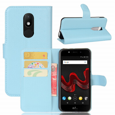 

GANGXUN Wiko Wim Lite Чехол из высококачественной кожи PU с флип-обложкой Kickstand Anti-shock Кошелек для Wiko Wim Lite