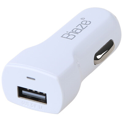 

BIAZE MC6 Dual USB / выход 2.4A плоский автомобильное зарядное устройство / универсальный мобильный телефон зарядка автомобиля Тиран золото