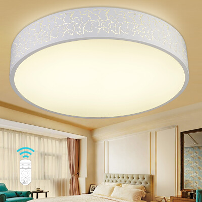 

NVC LED Ceiling Light Square Living Room Bedroom Intelligent Control Lightwheel WIFI Promise Dimming Remote Control 24W EKX9040