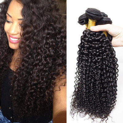 

4Pcs Brazilian Curly Virgin Hair Afro Kinky Curly Hair 8A Grade Virgin Unprocessed Human Hair Brazilian Kinky Curly Virgin Hair