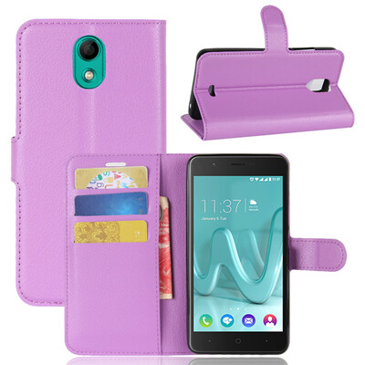 

GANGXUN Wiko Kenny Case High Quality PU Leather Flip Cover Kickstand Anti-shock Wallet Case for Wiko Kenny