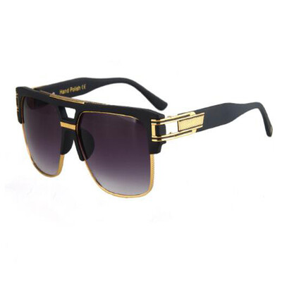 

Peekaboo Men Sunglasses 2017 Brand Design Big Oversized Square Semi Rimless Sun Glasses Men Women Luxury Unisex UV400 Occhiali Da