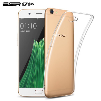 

Миллиард цветов (ESR) OPPO R9S Плюс телефон оболочки / защитный рукав все включено серии раннего цвета Gel White Для -Oppo R9S Plus прозрачной силиконовой мягкой оболочки падение сопротивления